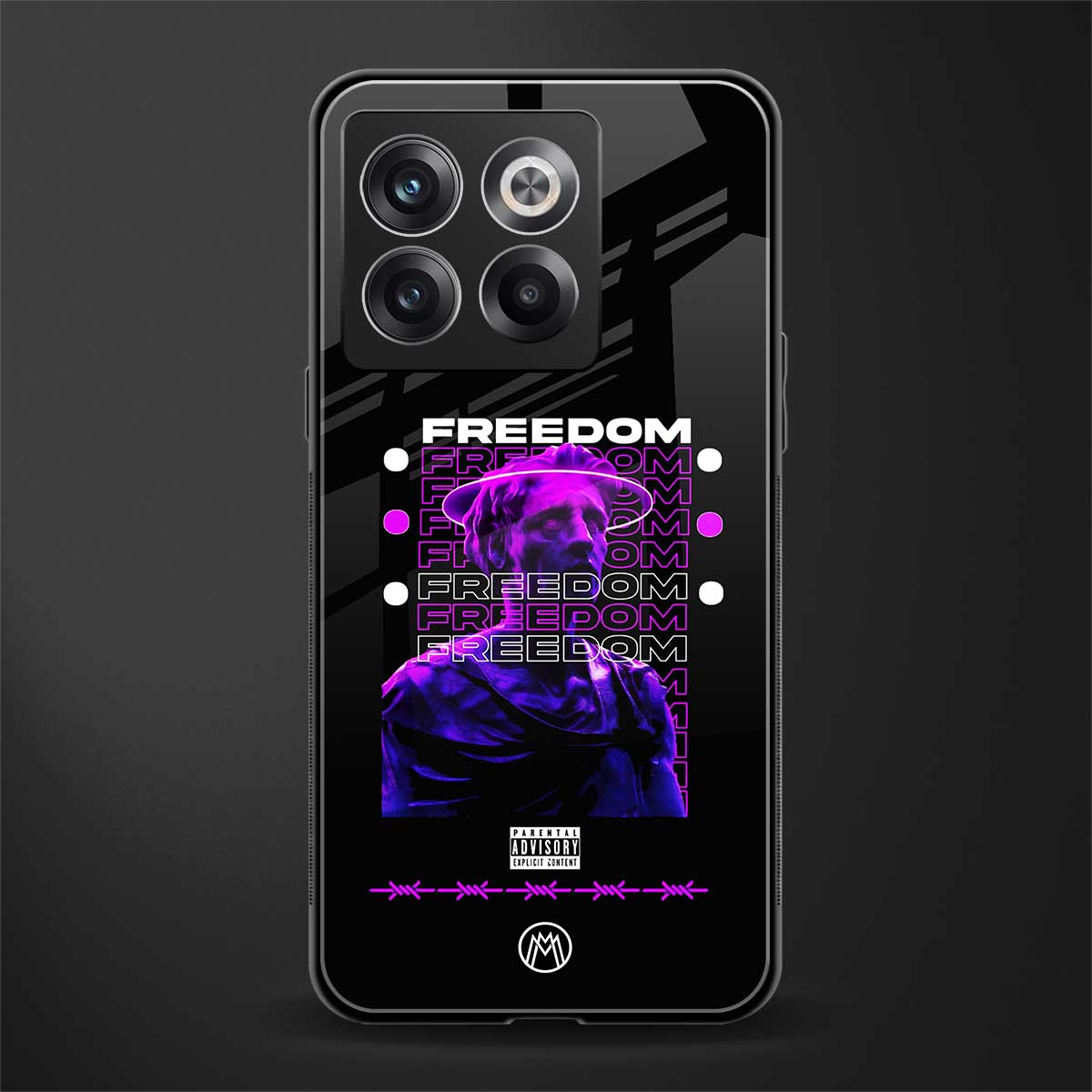 freedom back phone cover | glass case for oneplus 10t