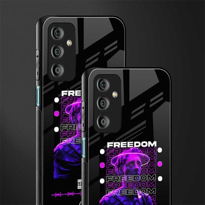 freedom back phone cover | glass case for samsung galaxy f23 5g