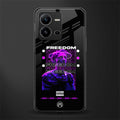 freedom back phone cover | glass case for vivo v25-5g