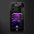 freedom back phone cover | glass case for vivo y35 4g
