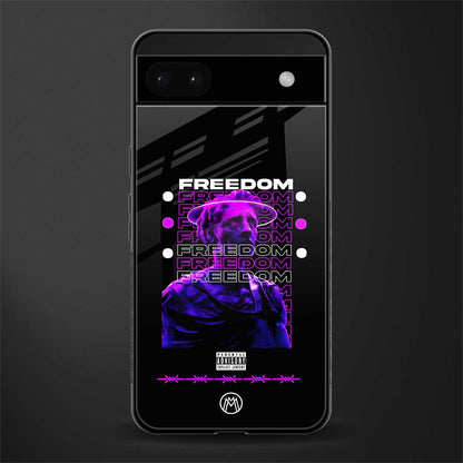 freedom back phone cover | glass case for google pixel 6a