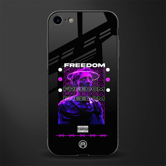 freedom glass case for iphone 8 image
