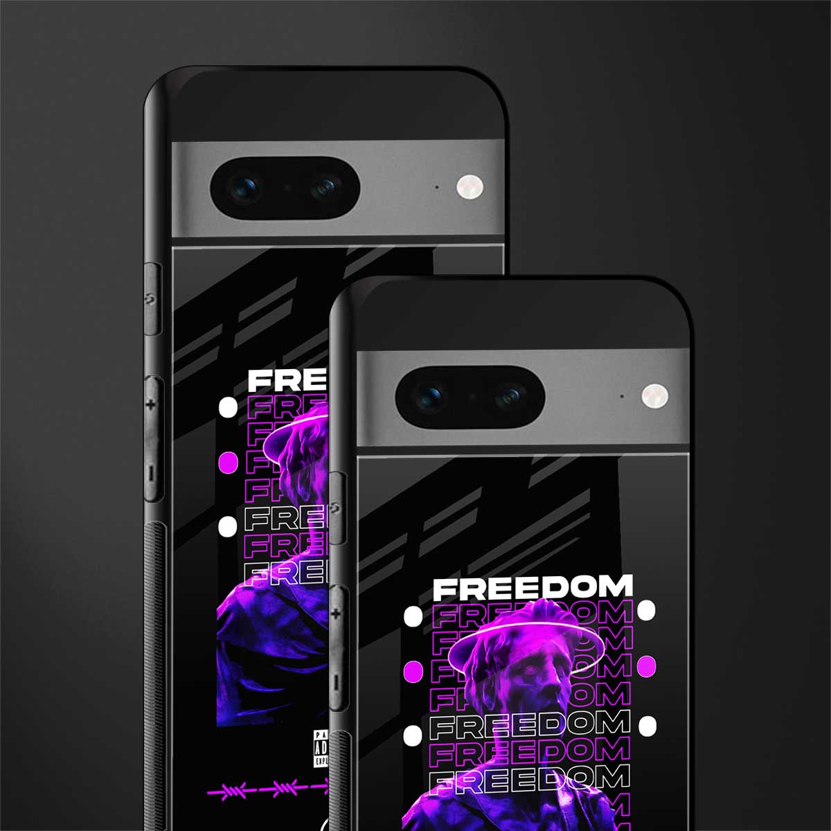 freedom back phone cover | glass case for google pixel 7