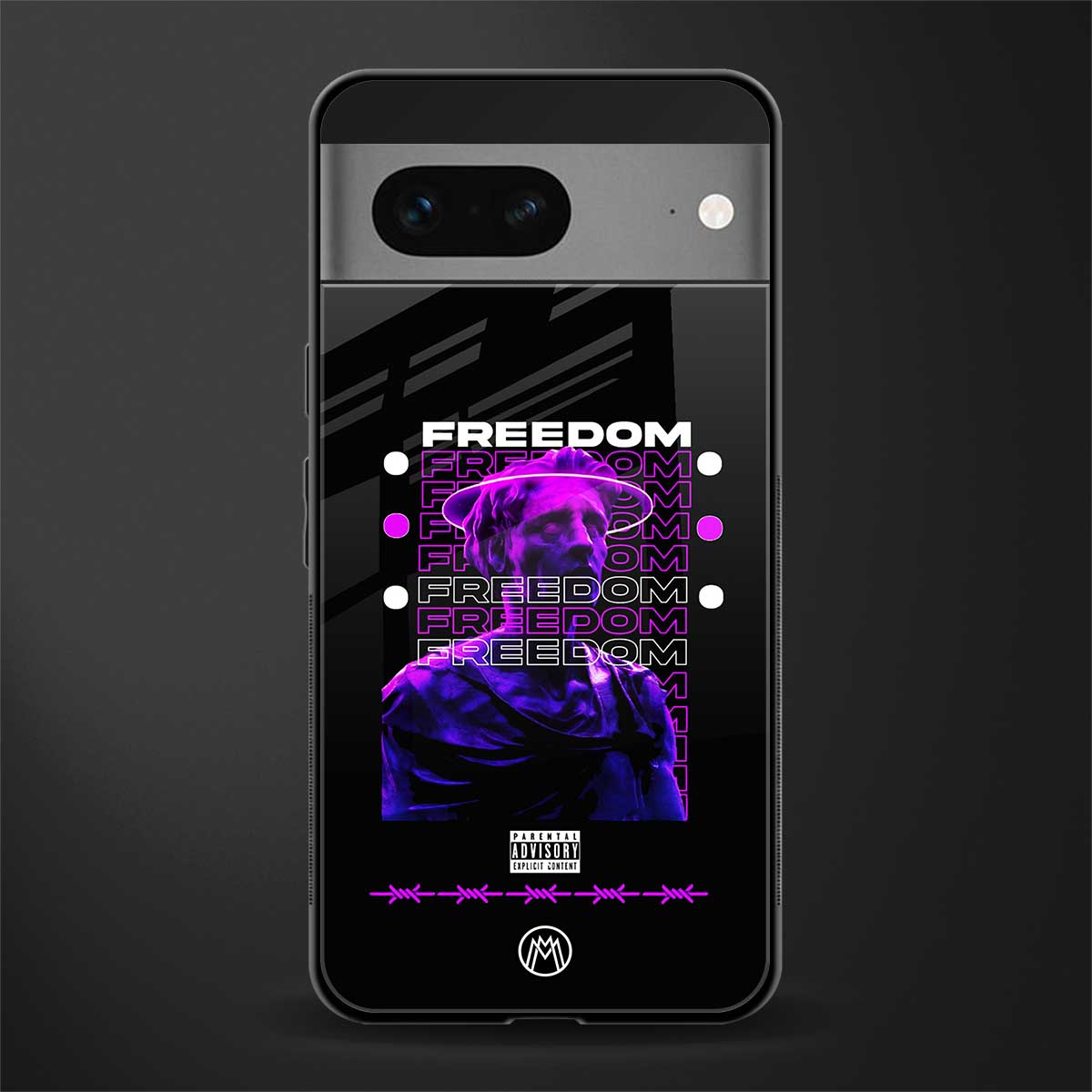 freedom back phone cover | glass case for google pixel 7