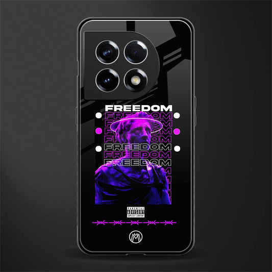 freedom back phone cover | glass case for oneplus 11