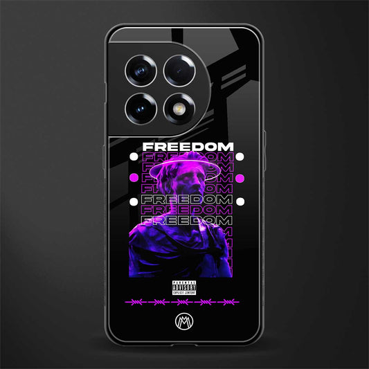 freedom back phone cover | glass case for oneplus 11r