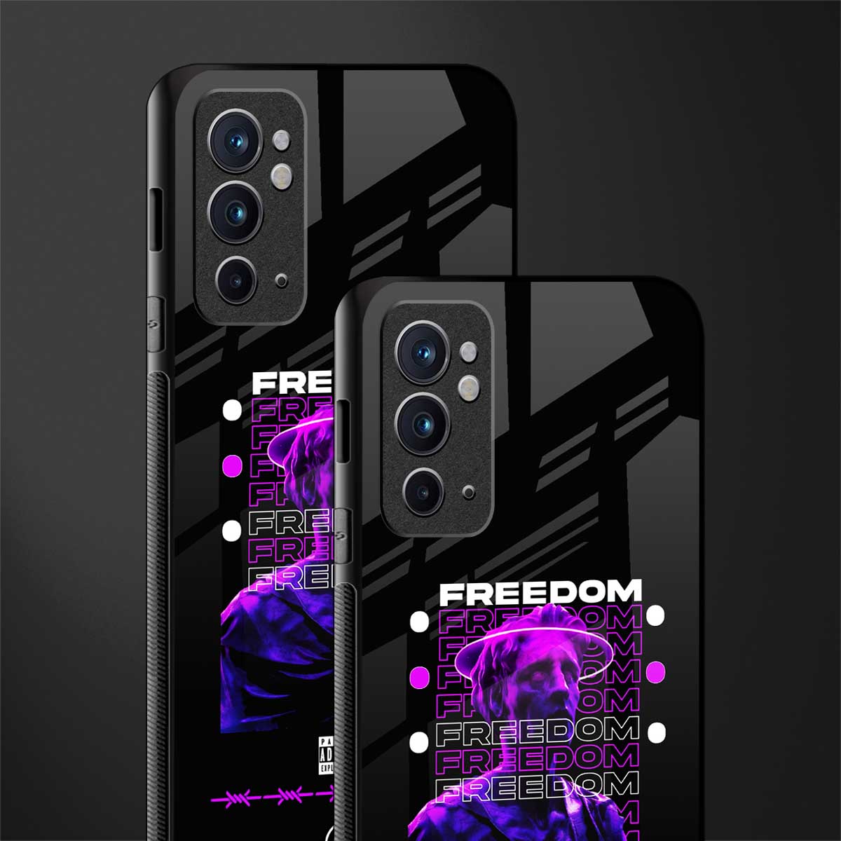 freedom glass case for oneplus 9rt image-2