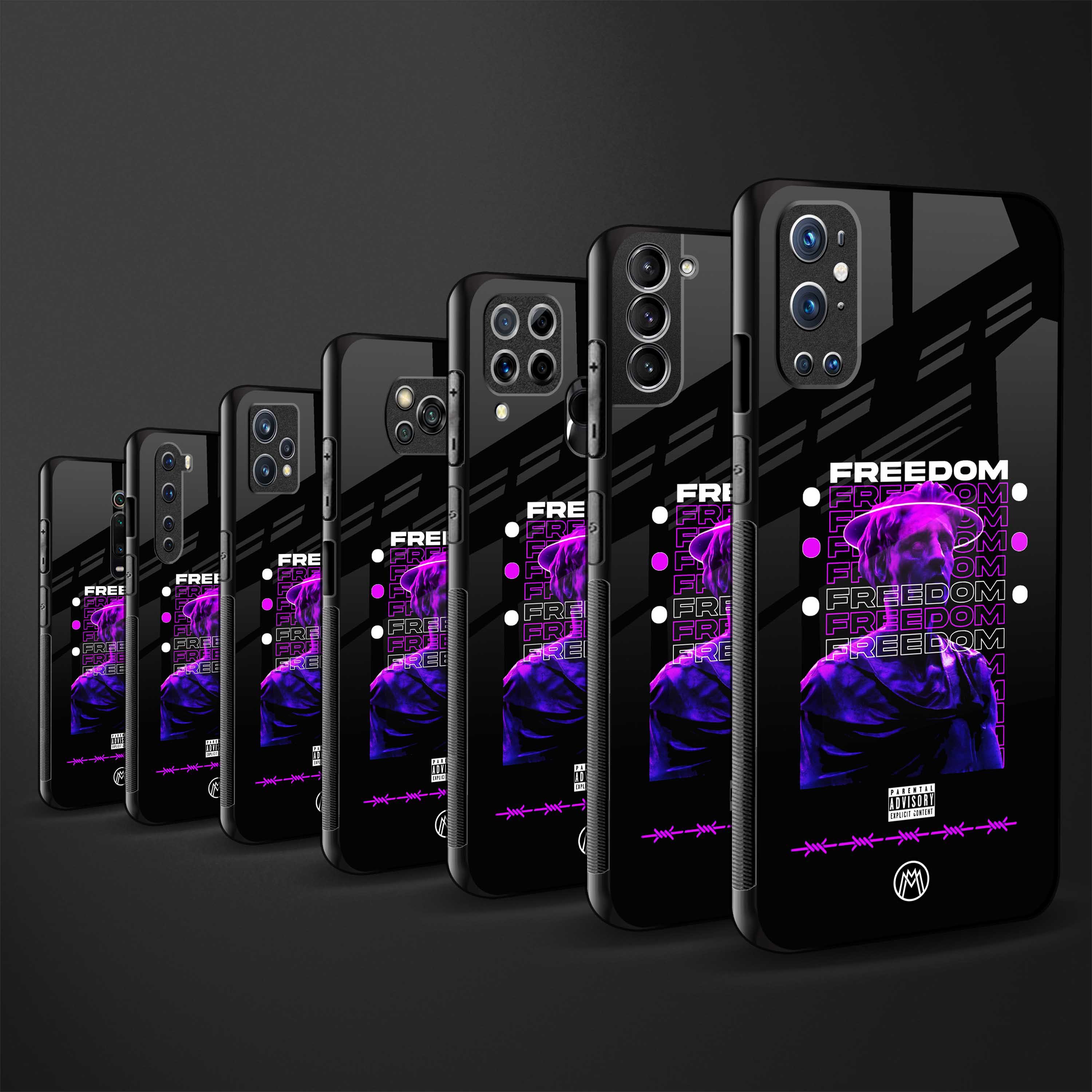 freedom glass case for oppo a9 2020 image-3