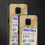 fries over salad glass case for redmi note 9 pro image-2