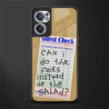 fries over salad glass case for oneplus nord ce 2 5g image