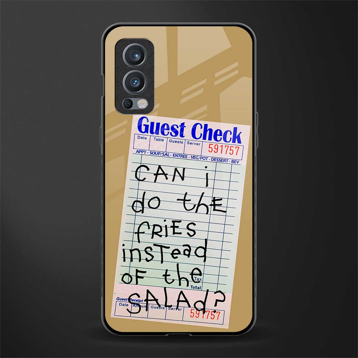 fries over salad glass case for oneplus nord 2 5g image