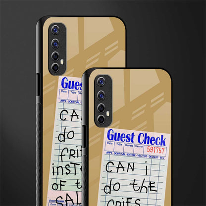 fries over salad glass case for realme narzo 20 pro image-2