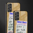 fries over salad glass case for samsung galaxy a52 image-2