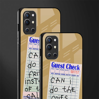 fries over salad glass case for oneplus 9r image-2