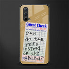 fries over salad glass case for oneplus nord ce 5g image