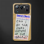 fries over salad glass case for mi 11 ultra 5g image