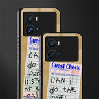 fries over salad back phone cover | glass case for iQOO 9 Pro