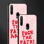 fuck the patriarchy glass case for realme narzo 10a image-2