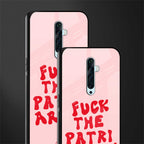 fuck the patriarchy glass case for oppo reno 2f image-2