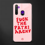 fuck the patriarchy glass case for realme narzo 10 image