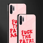fuck the patriarchy glass case for samsung galaxy note 10 plus image-2