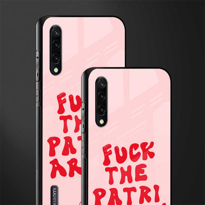 fuck the patriarchy glass case for mi a3 redmi a3 image-2