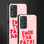 fuck the patriarchy glass case for poco m4 pro 5g image-2