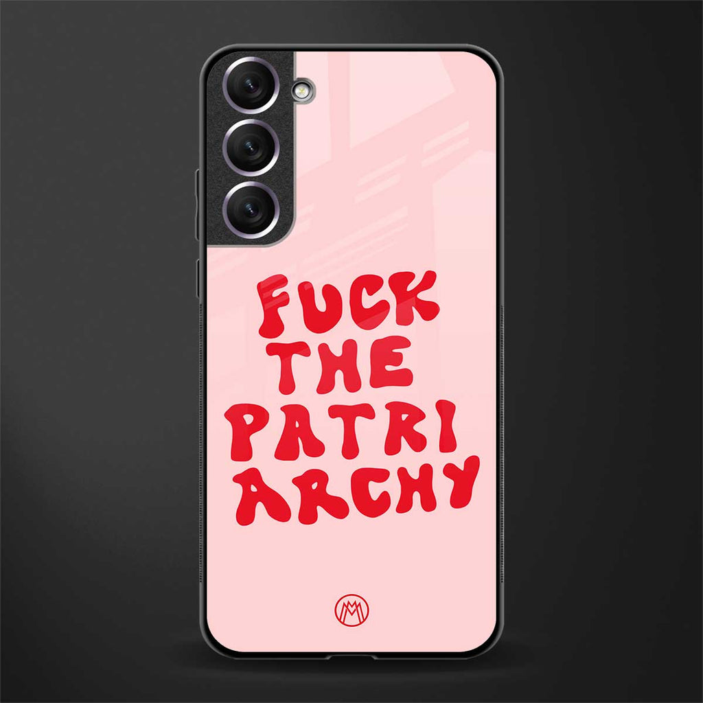 fuck the patriarchy glass case for samsung galaxy s21 image