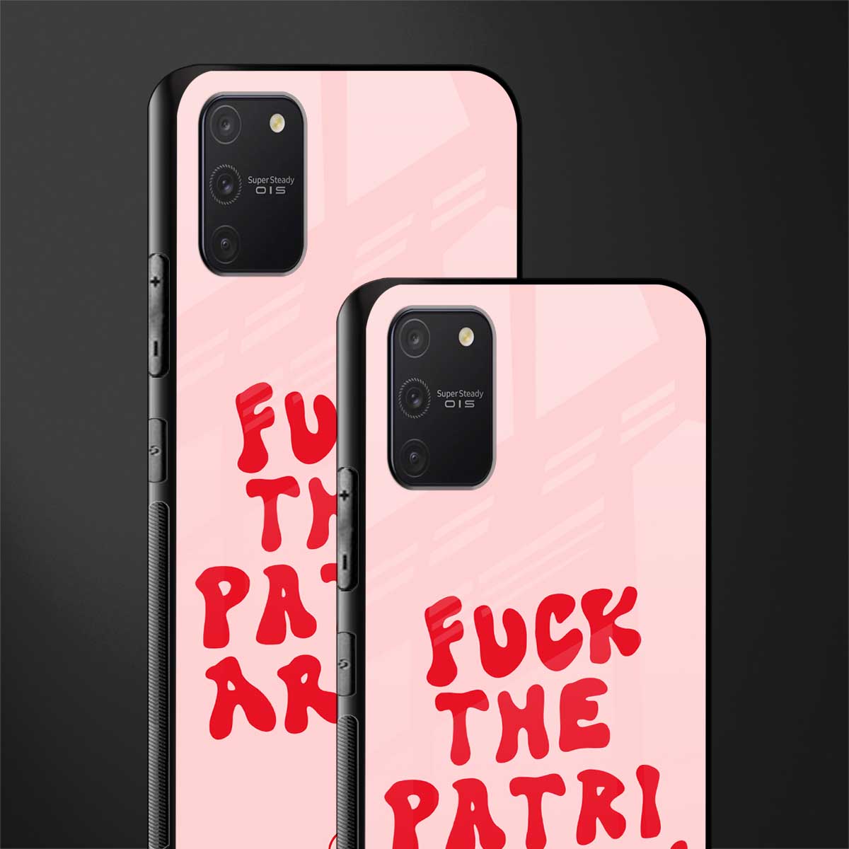 fuck the patriarchy glass case for samsung galaxy s10 lite image-2