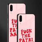 fuck the patriarchy glass case for vivo v11 pro image-2