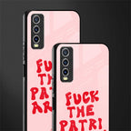 fuck the patriarchy glass case for vivo y20i vivo y20t image-2