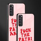 fuck the patriarchy glass case for oppo reno 4 pro image-2