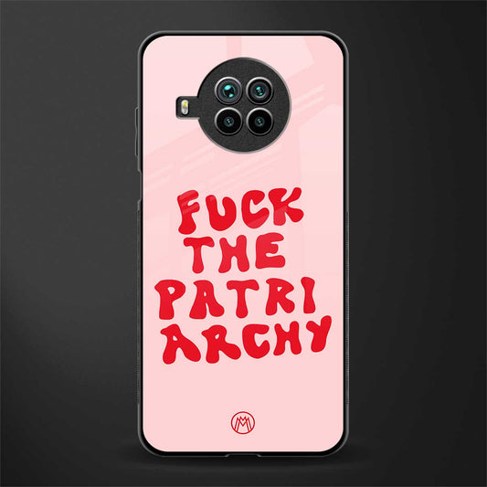 fuck the patriarchy glass case for mi 10i image