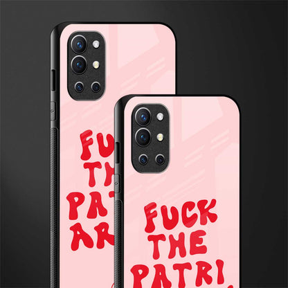 fuck the patriarchy glass case for oneplus 9r image-2