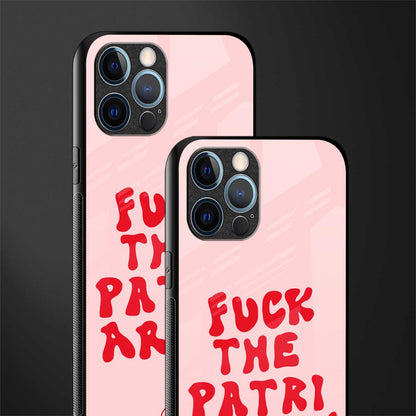 fuck the patriarchy glass case for iphone 12 pro max image-2