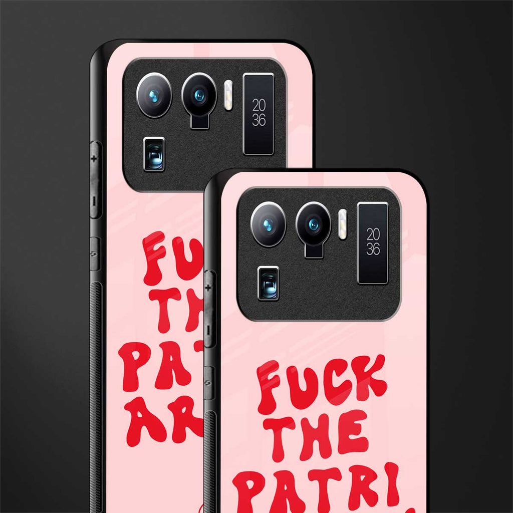 fuck the patriarchy glass case for mi 11 ultra 5g image-2