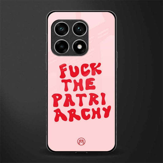 fuck the patriarchy glass case for oneplus 10 pro 5g image