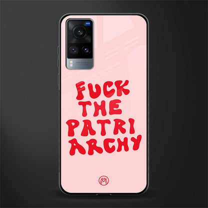 fuck the patriarchy glass case for vivo x60 image