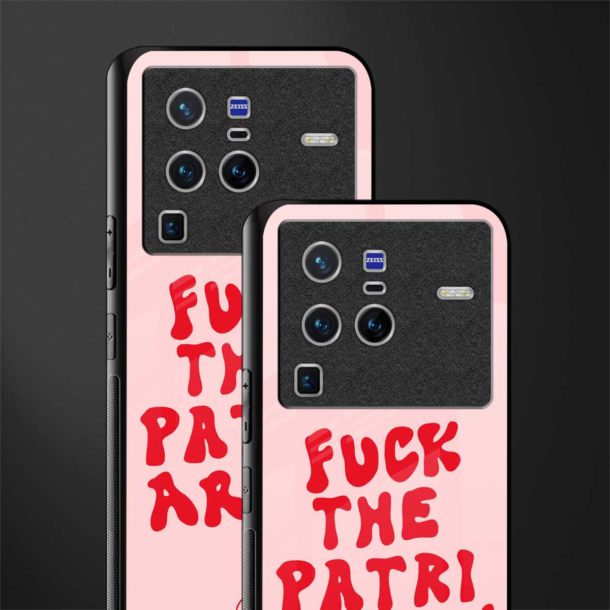 fuck the patriarchy glass case for vivo x80 pro 5g image-2