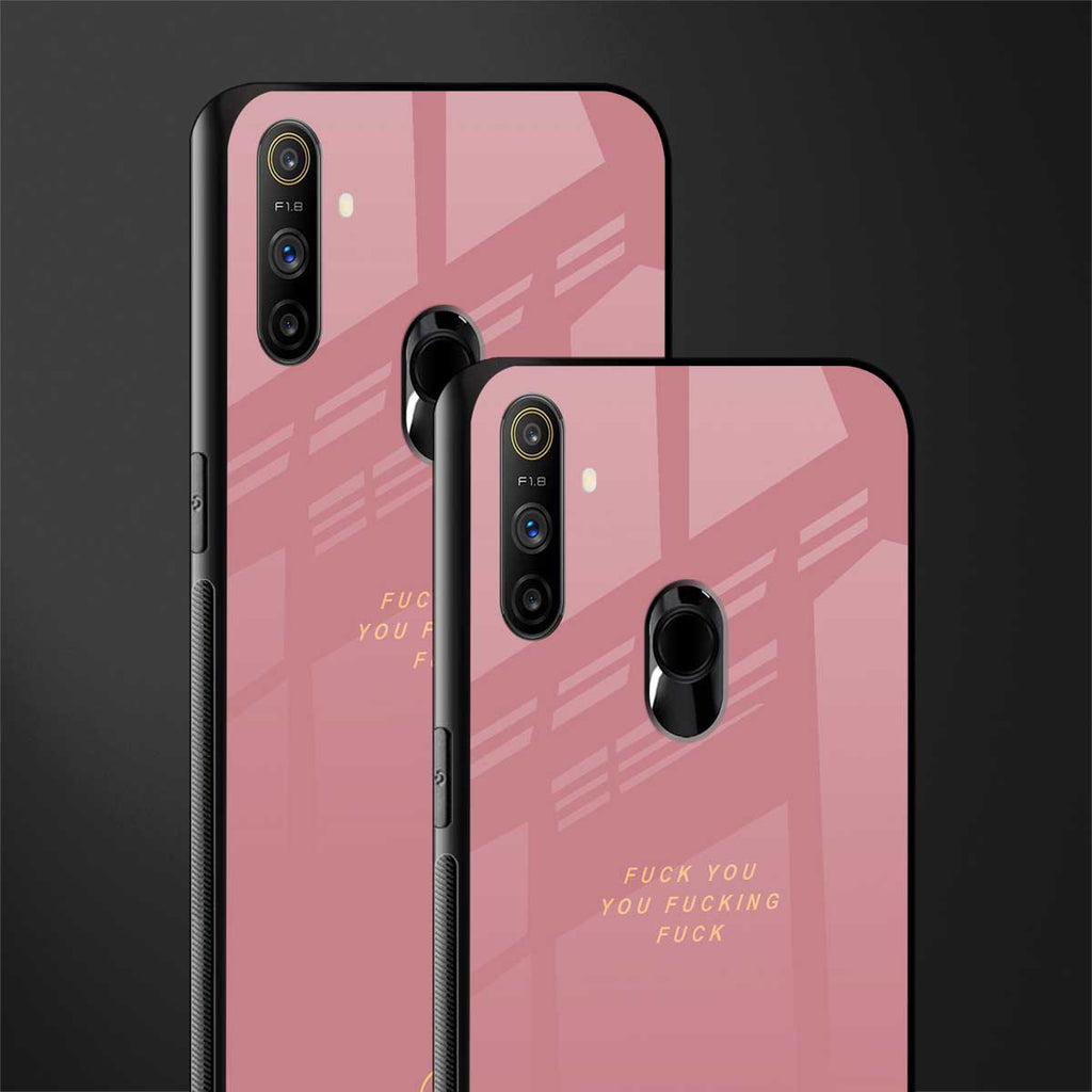 fuck you glass case for realme narzo 10a image-2