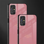 fuck you glass case for samsung galaxy m51 image-2