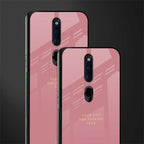 fuck you glass case for oppo f11 pro image-2