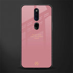 fuck you glass case for oppo f11 pro image