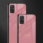 fuck you glass case for samsung galaxy a51 image-2