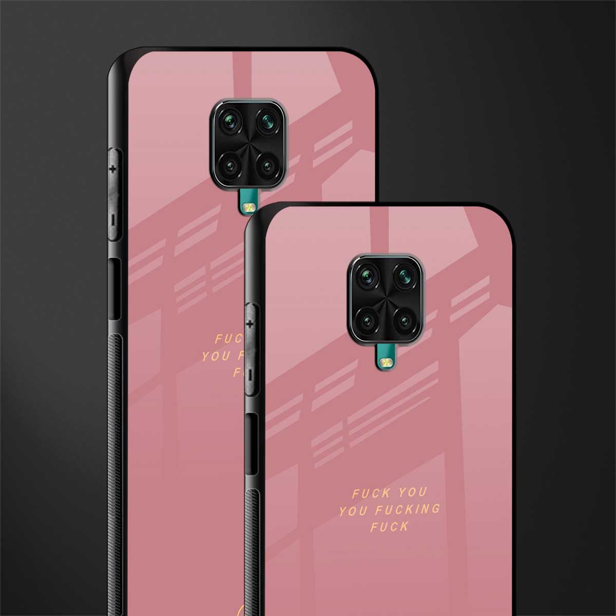 fuck you glass case for poco m2 pro image-2