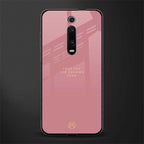 fuck you glass case for redmi k20 pro image