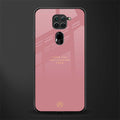 fuck you glass case for redmi note 9 image