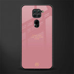 fuck you glass case for redmi note 9 image