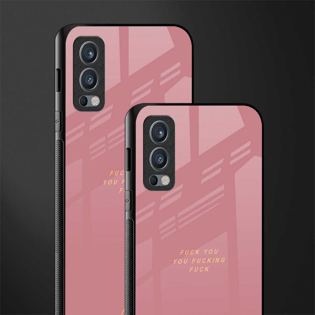 fuck you glass case for oneplus nord 2 5g image-2