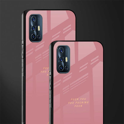 fuck you glass case for vivo v17 image-2